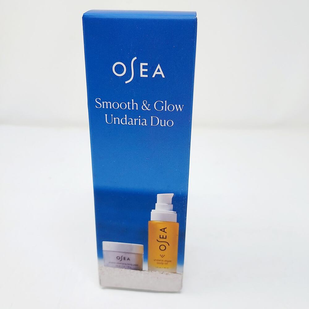 NEW Osea Undaria Cleansing Body Polish & Algae Body Oil